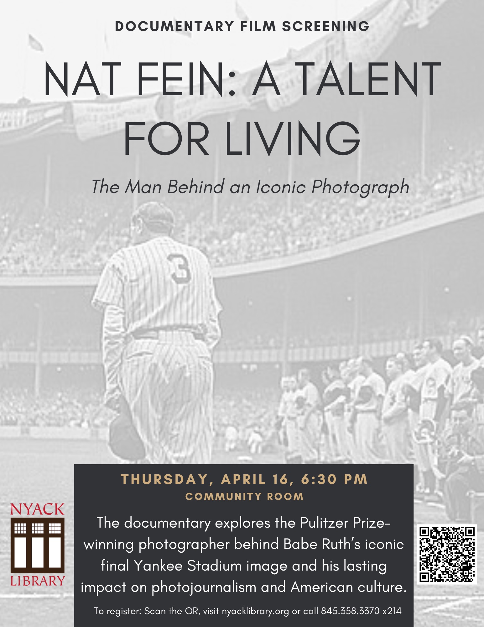 NAT FEIN: A TALENT FOR LIVING - 1